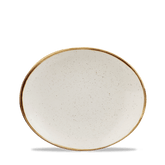 Churchill Stonecast Oval Coupe Plate 7.75" (Pack of 12)